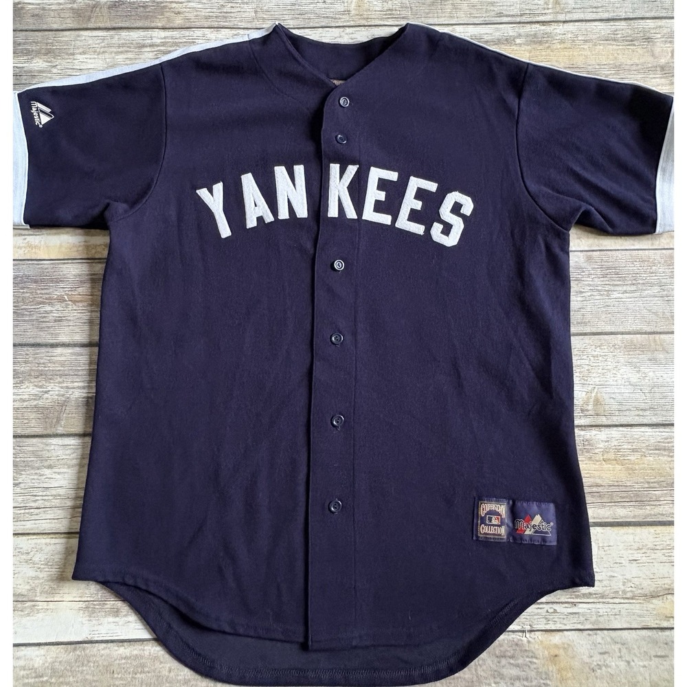 New York Yankees Reggie Jackson #44 Adult Large Cooperstown Collection Jersey